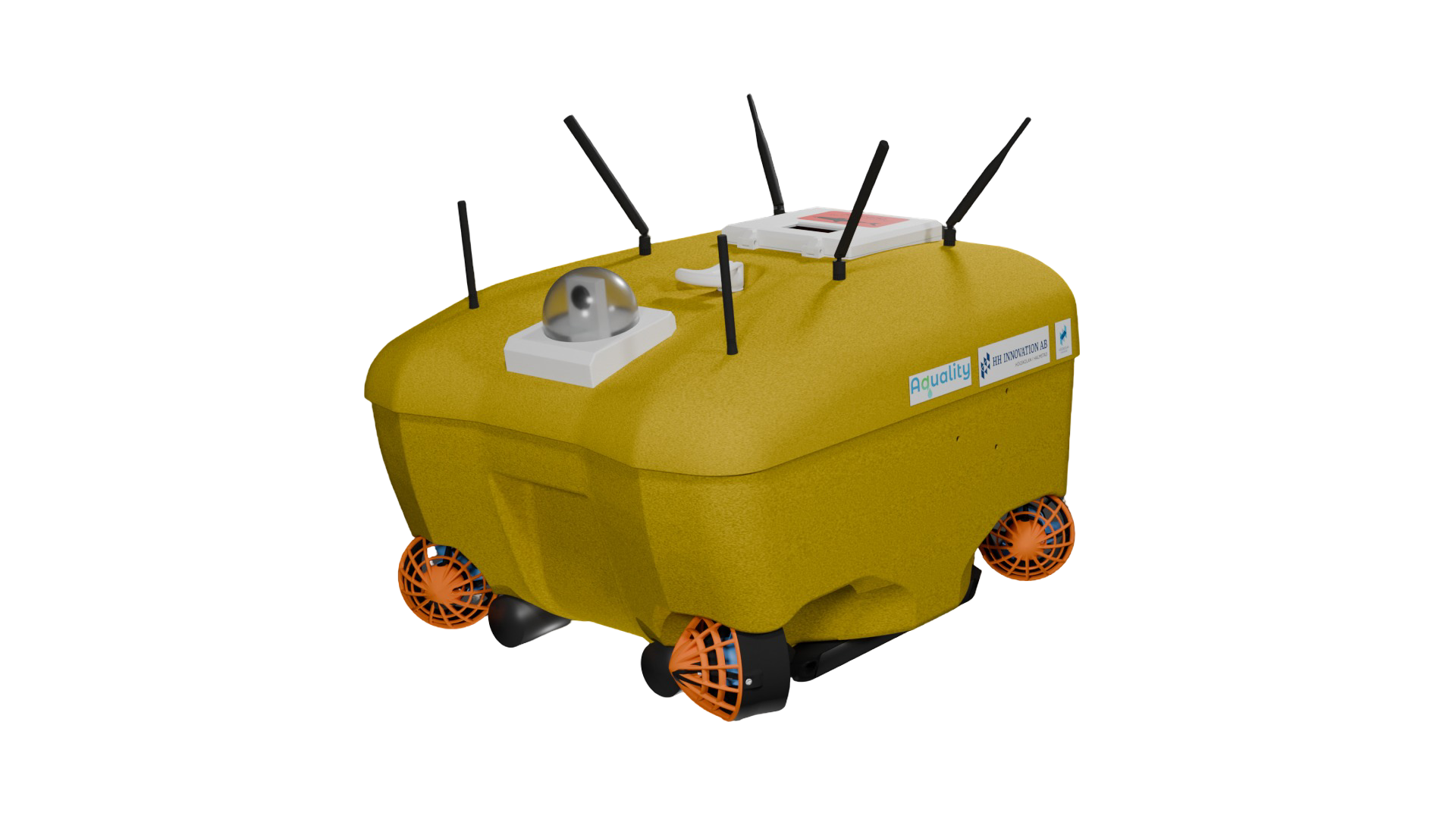 Aquality USV - Unmanned Surface Vehicle for water quality monitoring
